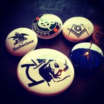senndogg - 缶バッジ#budweiser#brooklynbrewery#freemason#firepattern#zigzag#us_harajuku