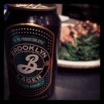 hpiment2 - #brooklynbrewery #lager #craftbeer drinking and cooking go well together....actually drinking goes well with anything, beer fight! @instasamz